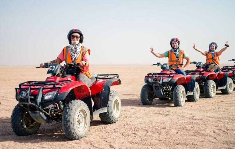Quad Tour El Gouna: Safari nel Deserto all'Alba o al Tramonto