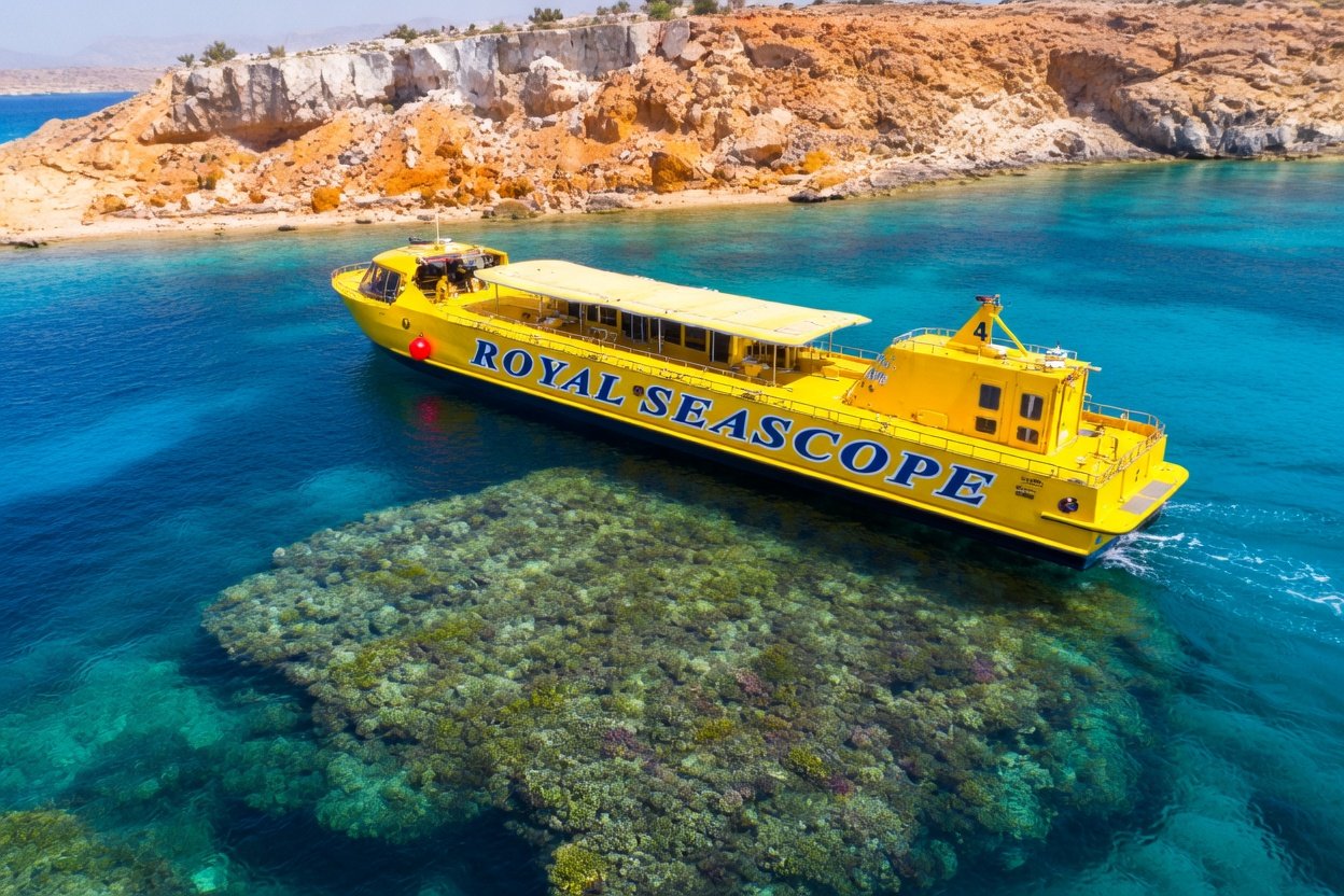 Gita in barca all Isola Bianca Sharm El Sheikh