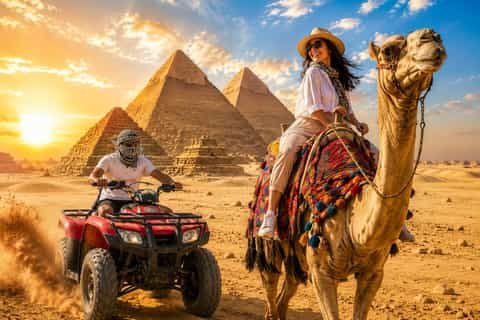 Tour in Quad alle Piramidi di Giza